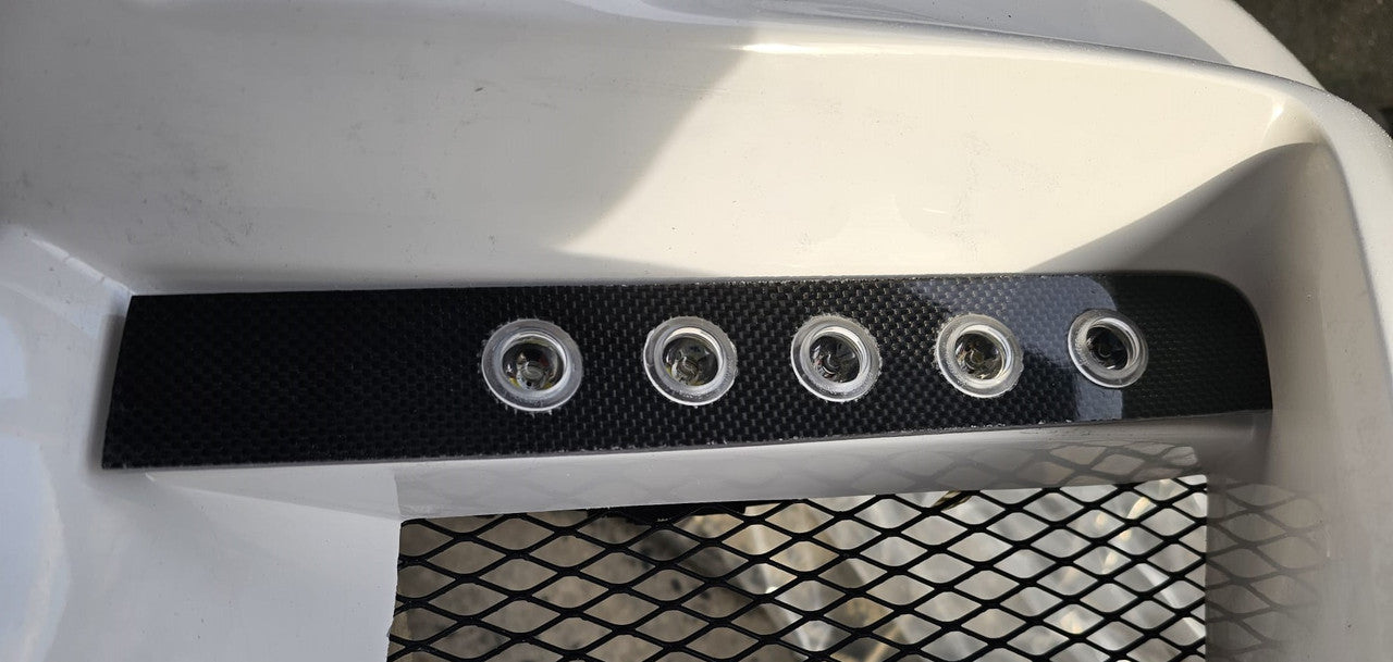 VeilSide Japanese 2009-2023 Nissan 370Z LED Running Day Light fron Ver.1 Model Front Bumper - (Pair of Lights)